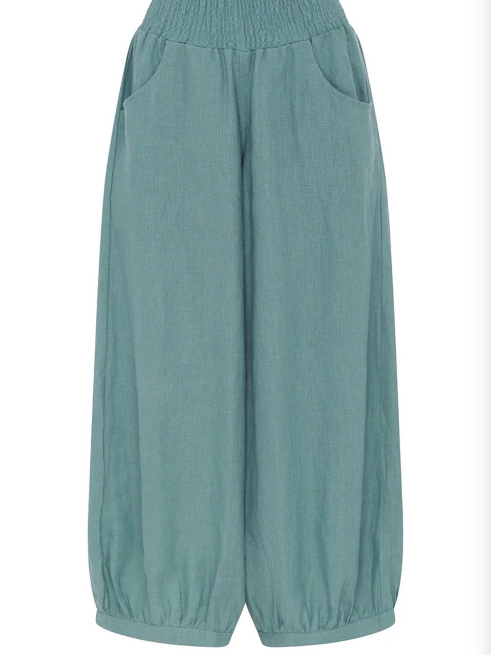NWT NOMAD SADHU FRENCH LINEN PANTS - Picture 4 of 9